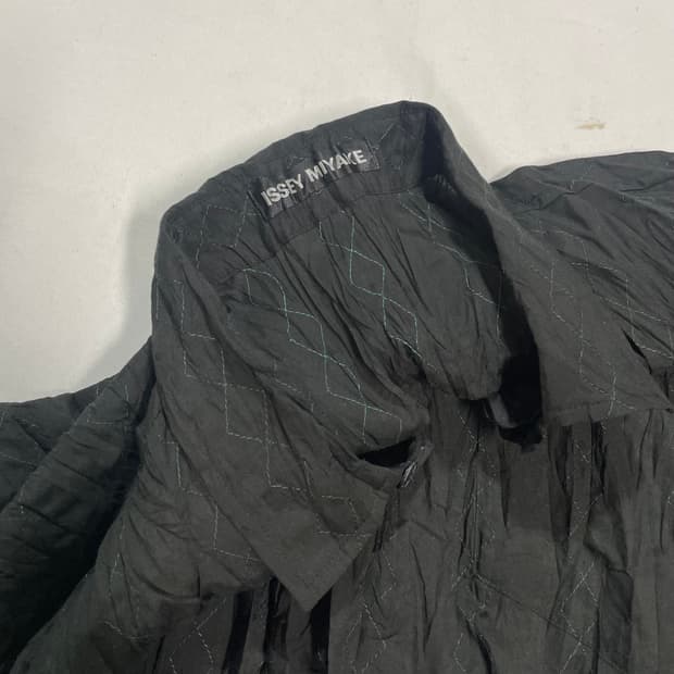 이세이미야케 크링클 플리츠 셔츠