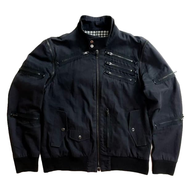 넘버나인 zip bomber jacket