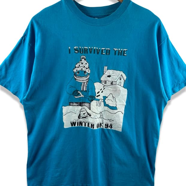 90S 미국제조 싱글스티치 94윈터 티2291