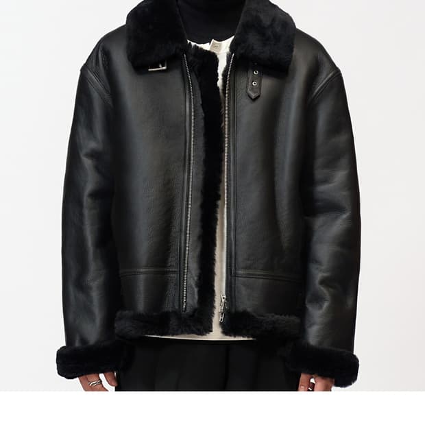 도프제이슨 리얼양가죽 무스탕