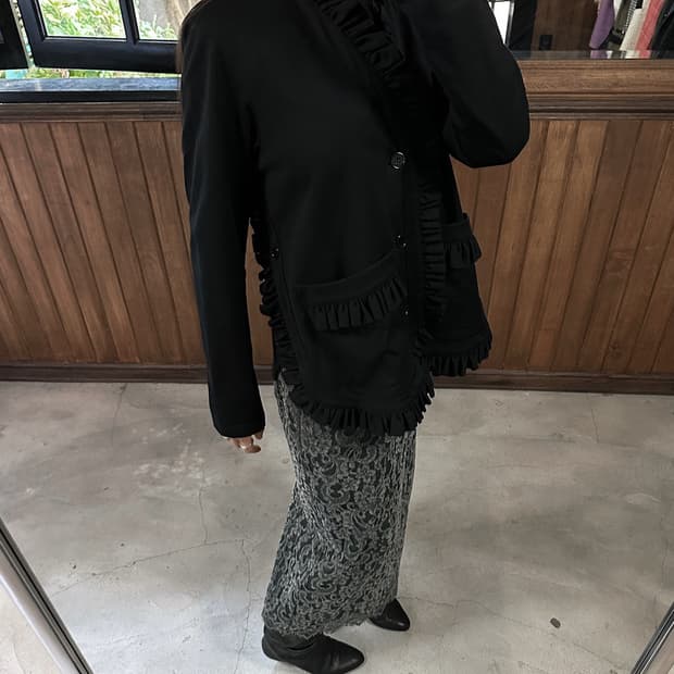 NOIR KEI NINOMIYA frills jacket