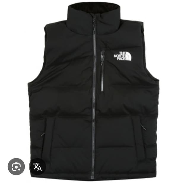 노스페이스 익스플로링 구스 다운 패딩 조끼95