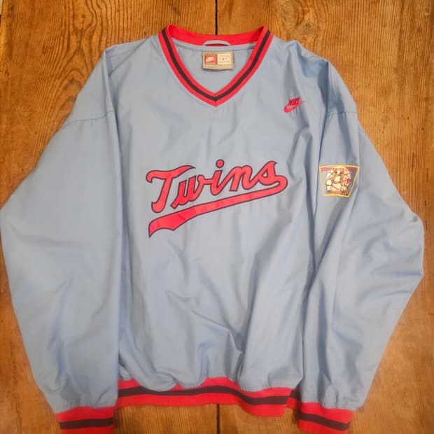 나이키 미네소타 트윈스 풀오버 자켓 