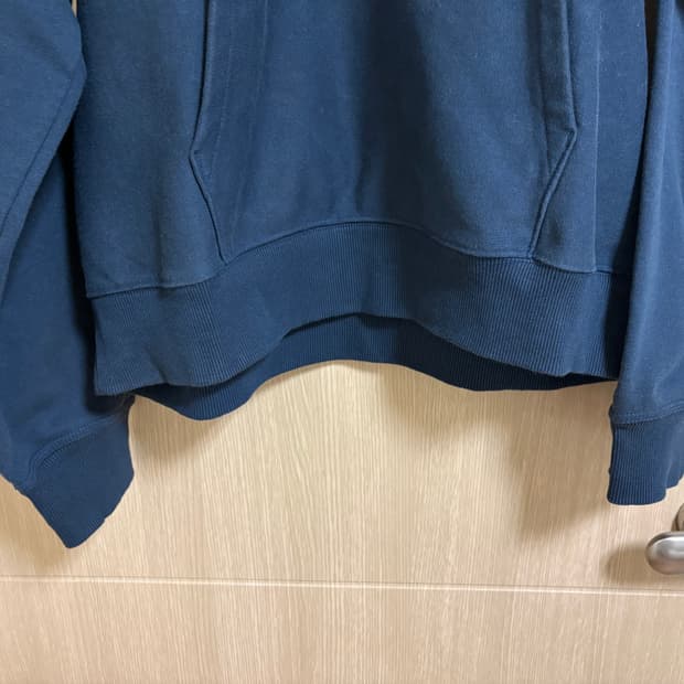 스투시 기본 후드 네이비 XL