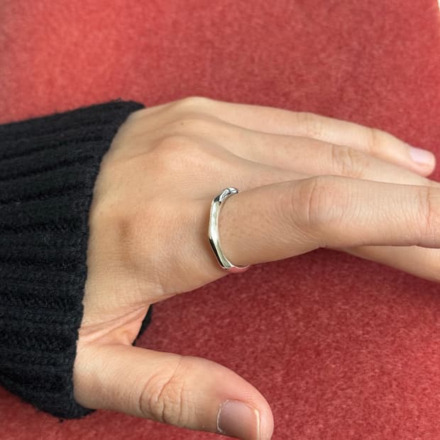 실버925 은반지 프리사이즈 심플반지