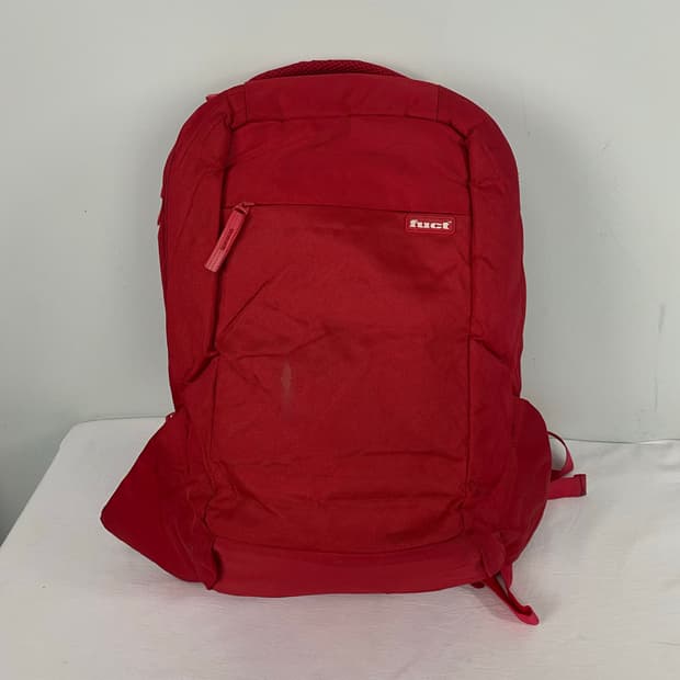 FUCT 퍽트 레드 백팩 <99>