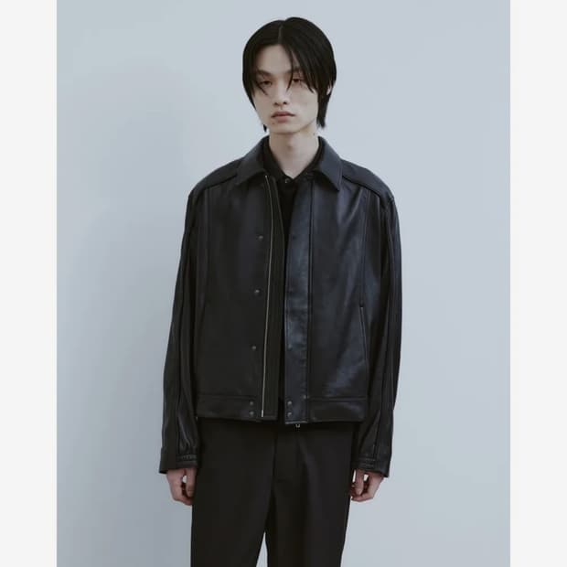Youth 레더 봄버 L