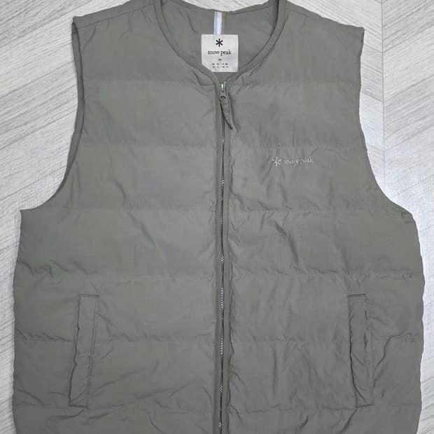 스노우피크 경량 패딩 조끼 남성 110.  XXL