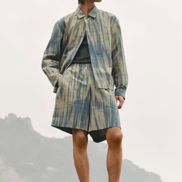 COSx타바타시보리 칼라 셔츠 재킷