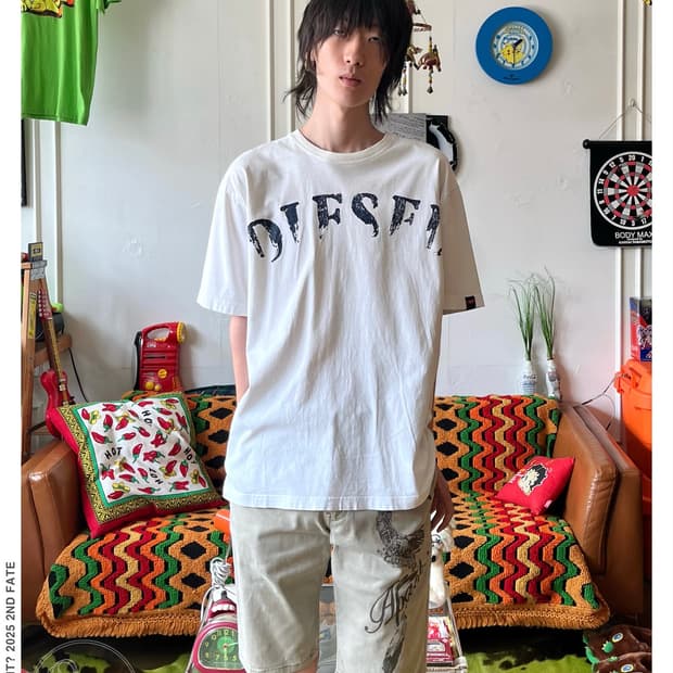 00s DIESEL Vintage Logo T-Shirt