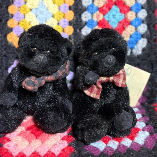 보이즈베어 블랙 고릴라 인형 2개 세트