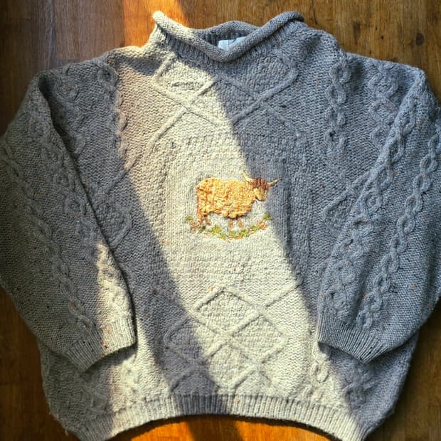 영국 빈티지 니트 Made In England 