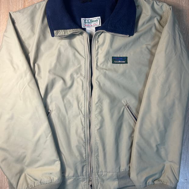 L.L.Bean 엘엘빈 90s USA 빈티지 warm-up jacket