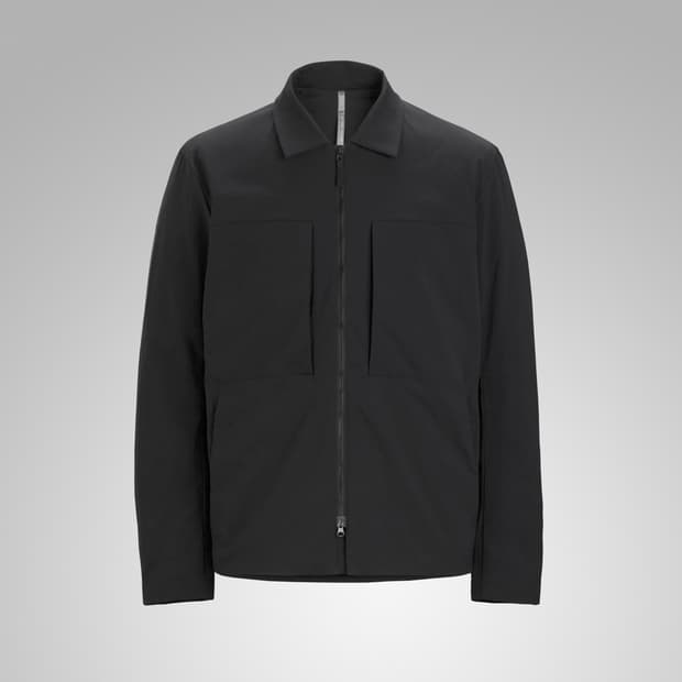 [S] 베일런스 미온 인슐레이티드 오버셔츠 블랙