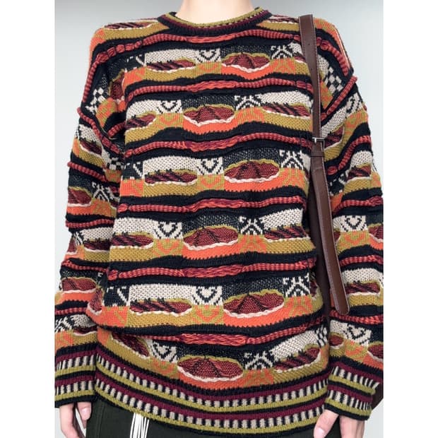 빈티지 쿠지st 니트 스웨터