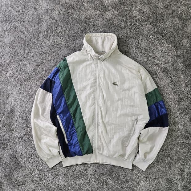 LACOSTE 컬러 블록 바람막이
