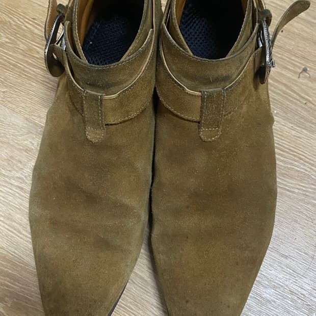 에디시즌 생로랑 조드퍼 웨스턴 버클 42사이즈