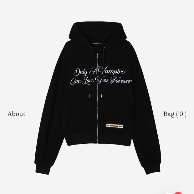 미스테리어스호텔 와플 셋업 블랙