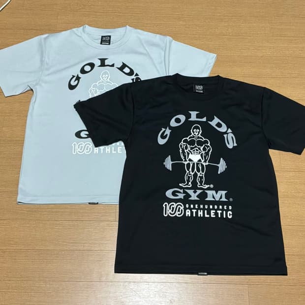 급처)골드짐 헬스 티셔츠 2개