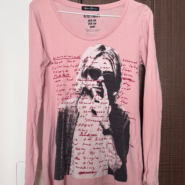 Hysteric Glamour Kurt Cobain sleeve
