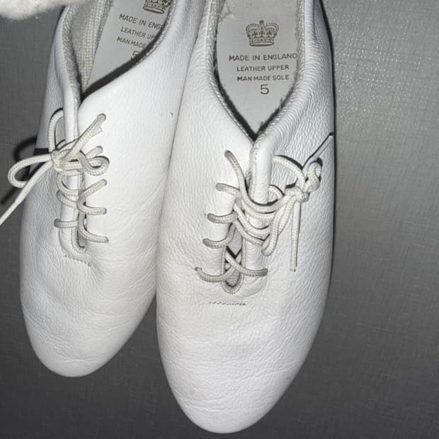 레이 빔즈 크라운 댄스 재즈 슈즈