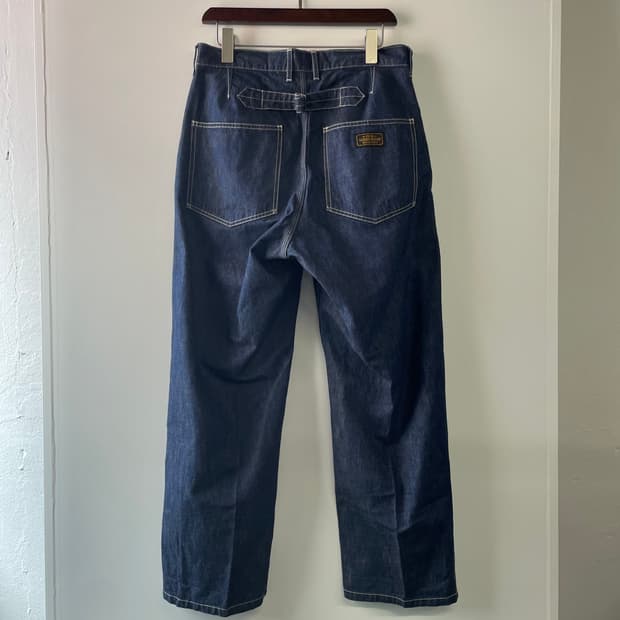 네이버후드 유틸리티 신치백 데님팬츠