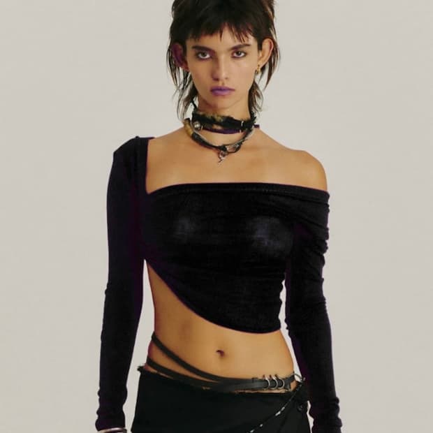 혜인서 twisted long sleeve (black)