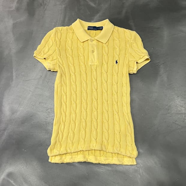  폴로랄프로렌 카라 하프 니트 y15741