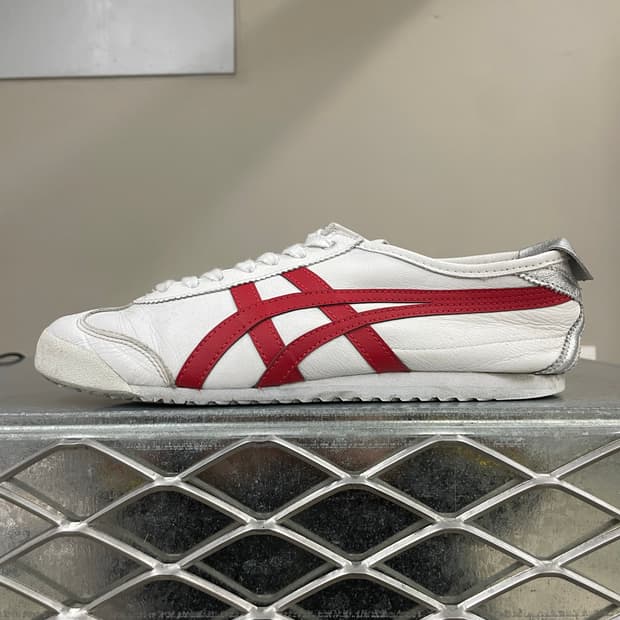 오니츠카타이거 멕시코66 화이트 레드 260 