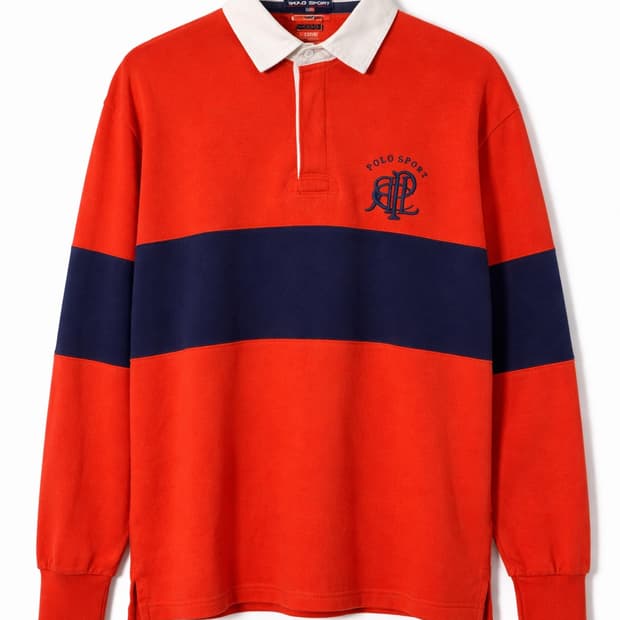 폴로 스포츠 럭비 롱슬리브