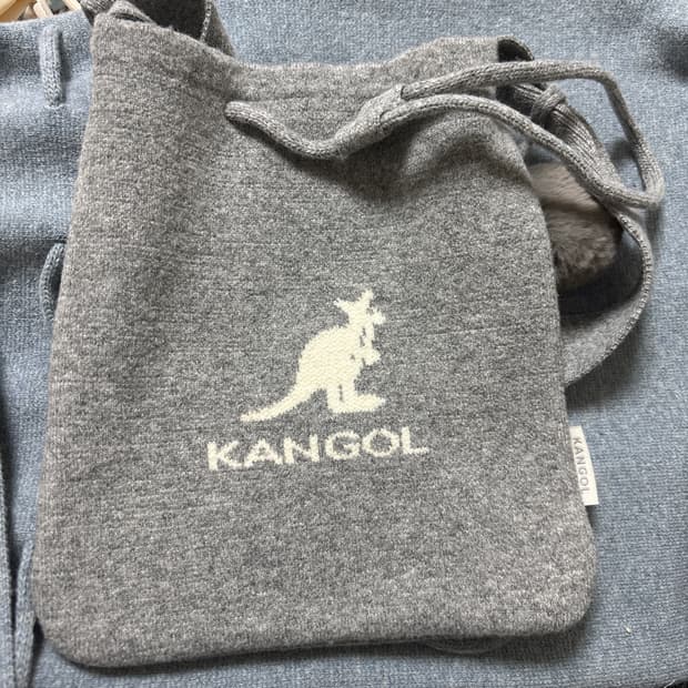 캉골 크로스 미니 니트가방