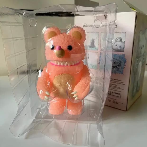 희귀 머키 피규어 핑크