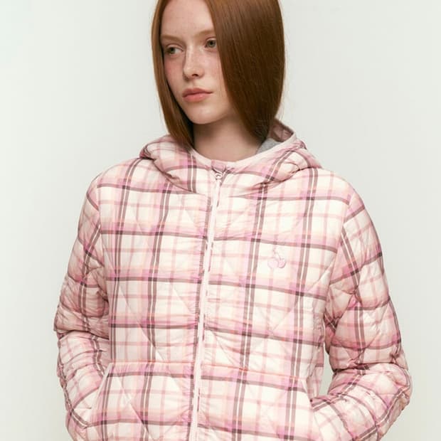 키르시 클라우드 크롭 다운 패딩 