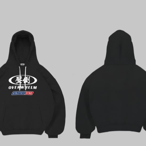 압도 투톤 후드 미개봉 새상품