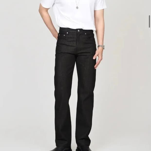 모드나인 Black Dog MOD6 세미와이드 스트레이트 데님 30