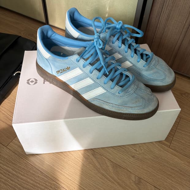 [260]아디다스 스페지알 핸드볼 라이트 블루
