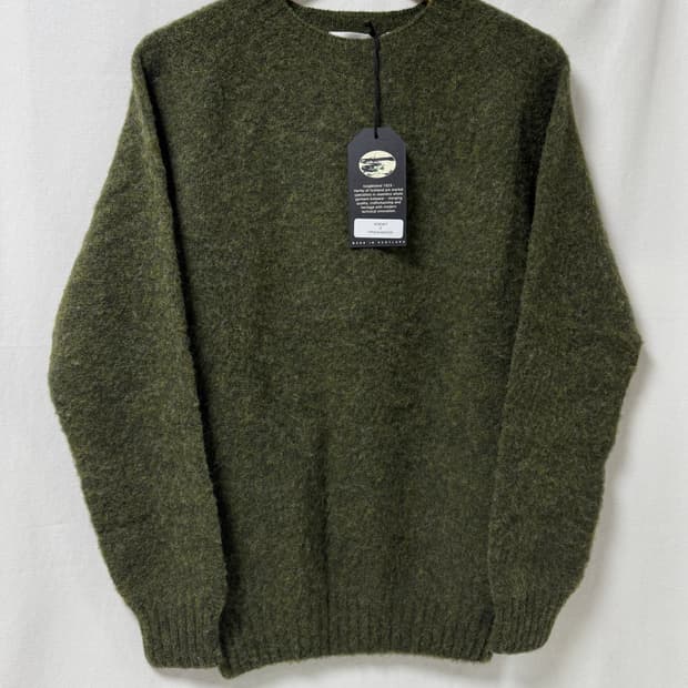 할리오브스코틀랜드 쉐기독 니트 S