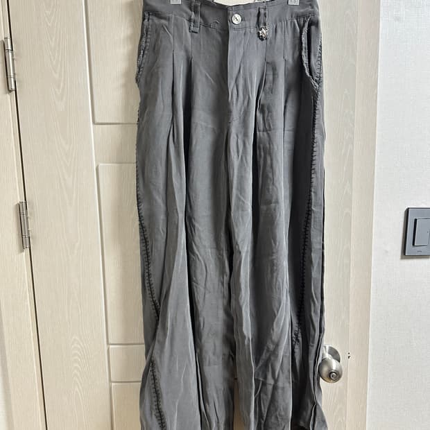 Aesynctx 그레이 팬츠