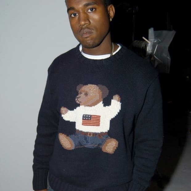 폴러 랄프로렌 칸예 베어 니트 105