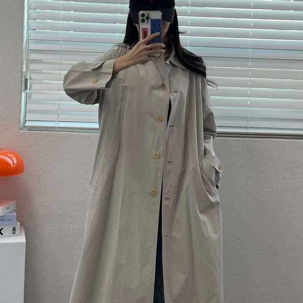 (WOMEN)90'S 랄프로렌 싱글 코트-M1675