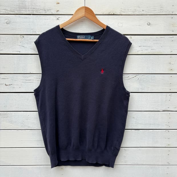Polo 폴로 니트 조끼 베스트