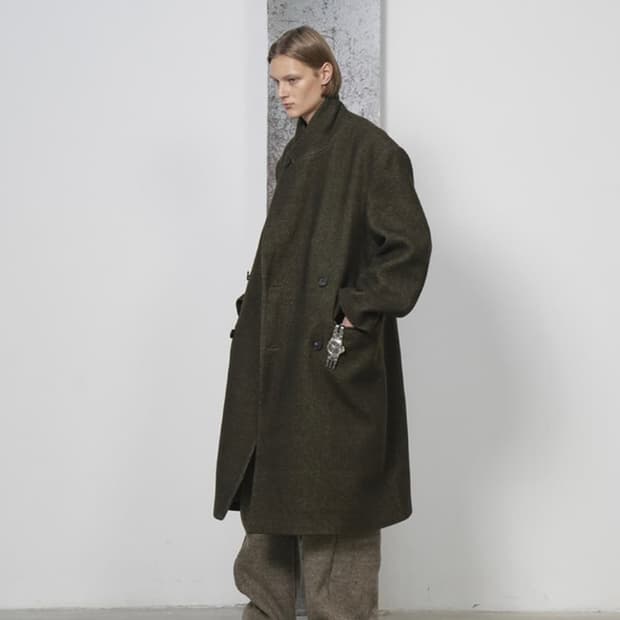 Yiyae 이예 더블코트 카키