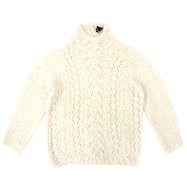 꼼데가르송  Knit Back Button Sweater/ Os