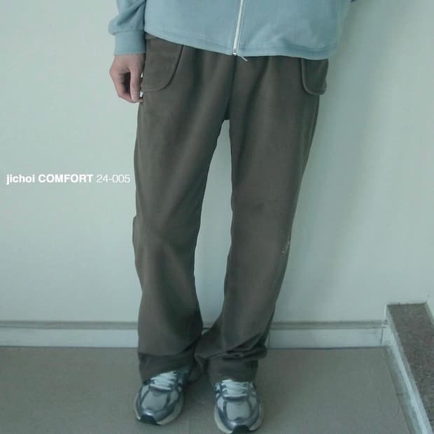 Jichoi 24-005 플리스 포켓 팬츠 2 사이즈 판매 