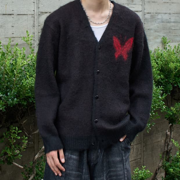NEEDLES 니들스 별주 Mohair Cardigan 