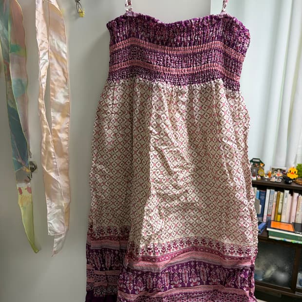 에스닉 미니 원피스