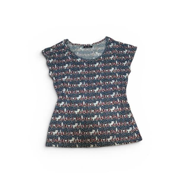 히스테릭글래머 성조기 반팔