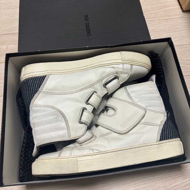 라프시몬스 벨크로 하이탑 41 사이즈