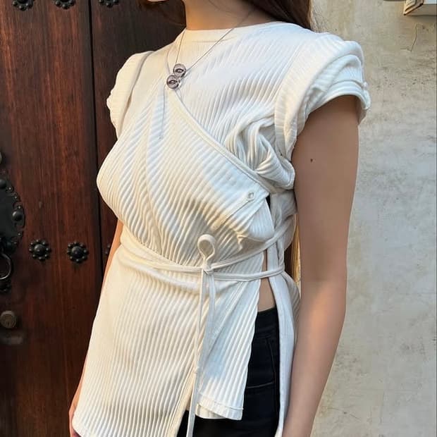 베이스레인지 shaw 반팔 xs(shaw organic cotton)