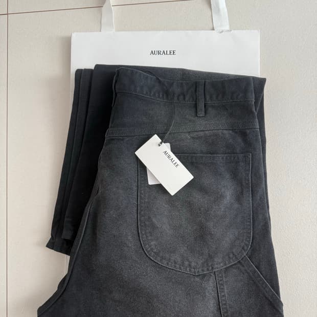 오라리 페인터 팬츠 25aw 새상품